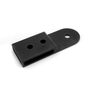 Precision Vehicle Parts OEM ODM Black Aluminum CNC Machining Milling