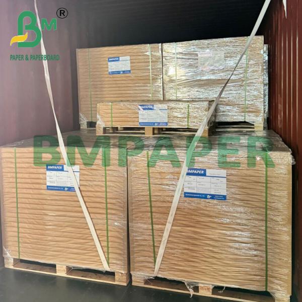 80g Brown Food Grade Paper Bag Raw Material For Food Packaging 70 x 100