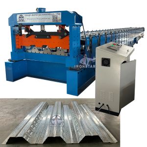 Quality 3 inch decking floor roll forming machine for America metal deck roll forming machine | deck sheet roll forming machine for sale