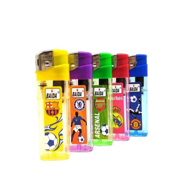 Colorful Rechargeable Electric Gas Lighter Torch 8.17*2.4*1.14 CM for Long
