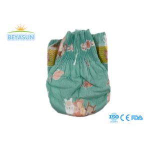 Soft Breathable Printed Infant Nappy Diapers ISO Certificated