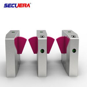 Smart Retractable Flap Barrier Gate Turnstile Security Subway Wing Gate