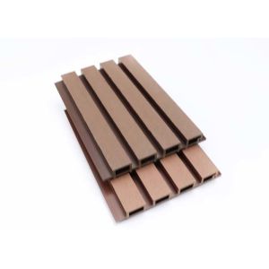 High Glossy Luxury Exterior WPC Wall Panel Outdoor Wall Panel Waterproof Co