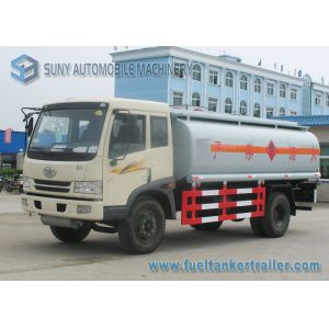 Carbon Steel 8m3 Transport Oil Tank Trailer 4x2 7900x2380x3150mm