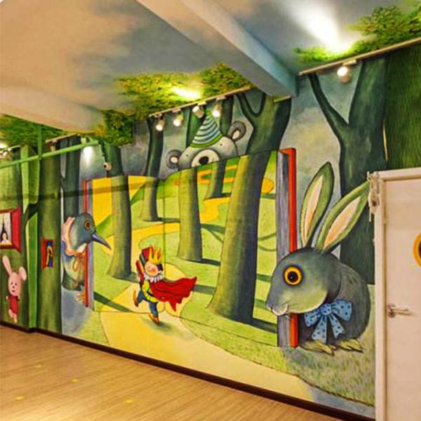 CMYK 12㎡/h 720X1080DPI 400ml ink wall painting machine