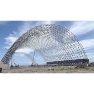 Modern Steel Space Frame Building for House Warehouse Workshop Made of Sandwich