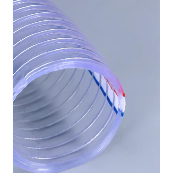 UMETASS PVC 1/2" Flexible Transparent Spring Hose For Garden Flexible and Transparent