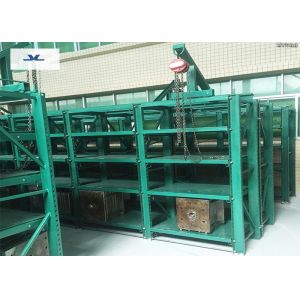 Drawer Die Mold Storage Rack Rack Roll Out Drawer Type SS With Hoist Crane