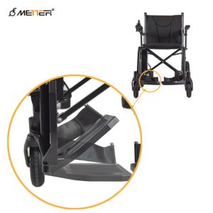China Aluminum Handicapped Foldable Power Electric Wheelchair Multifunction on sale