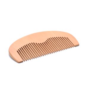73g Light Weight Wood Beard Comb Customized Pocket Beard Comb
