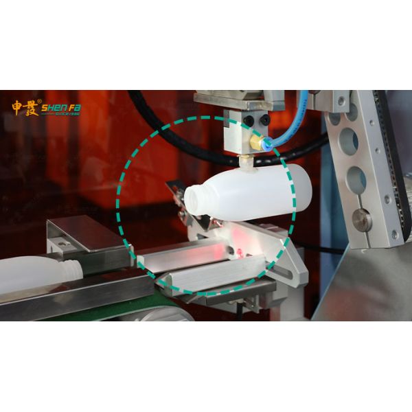 Fully Automatic Screen Printing Machine with 70pcs/min High Productivity for Round Bottles and Plastic Milk Bottles 380V