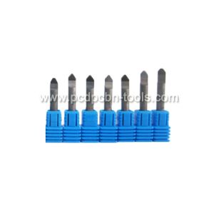 Concrete PCD Engraving Tools / Marble Cnc Engraving Tools High Abrasive