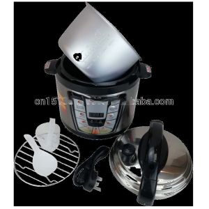 Kitchen Appliance 1850W 6L Yogurt Pressure Cooker With Steamer