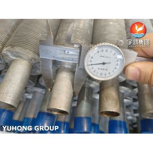 Extruded ASTM A269 TP304 Stainless Steel Finned Heat Exchanger Tube