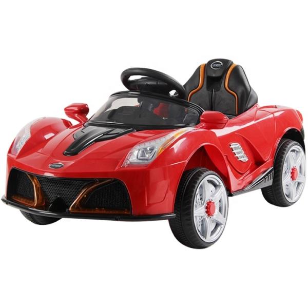 Super Single Seat Black Kids Car Ride On 6v 12v Electric Car for Young Children
