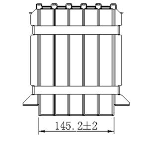 Golf Cart Lithium Battery Module 80A 48V DC Practical Multiscene