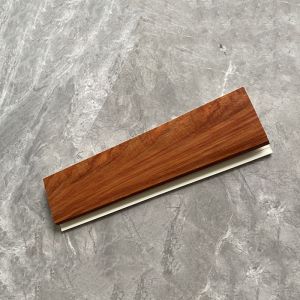 Quality UV Coating Skirting SPC Flooring Edging Board 4mm-5mm for sale