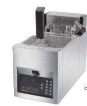 China Electric Cabinet Fryer Commercial Kitchen Equipments of Auto Lift-up on sale