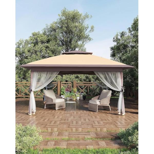 All-Weather Hardtop Gazebo | Durable Aluminum Frame & Polycarbonate Roof