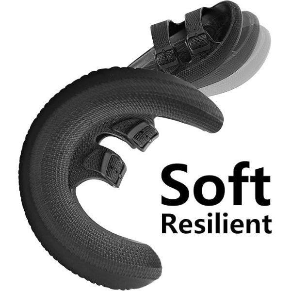 Men Women Ultra Lightweight Beach Slipper Sandals With Cushioned EVA Soles Quick Dry