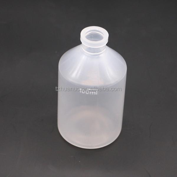 Round Shape PE Plastic Veterinary Vaccine Bottle for Vaccine Storage and Distribution