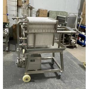 Square Gasket Electric Stainless Steel Multi Layer Filter Press for Grape Wine