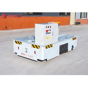 Steerable Trackless Electric Flat Cart For Factory