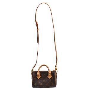 Small Classic Designer Monogram Bag NANO SPEEDY Louis Vuitton M81085