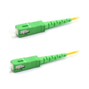 FTTH Indoor SC G657A2 G652D Simplex Duplex Fiber Optical Patch Cord with APC