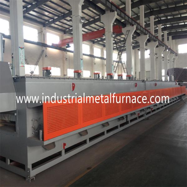 Buy 150kg/H Electrical Mesh Belt Heat Treatment Furnace Resistance Heating Quenching Tempering at wholesale prices