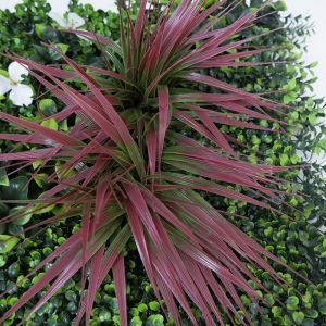 30mm Pile Customized Color Faux Wall Grass Fake Turf Wall