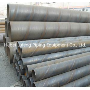 LSAW Weld Spiral steel pipe, material Q195 / Q235 steel pipes
