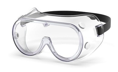 Buy Adjustable Headband  Medical Safety Goggles Anti Fog Coating Splash Proof at wholesale prices