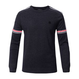 Printed Viscose Long Sleeve Warm Sweater for Men