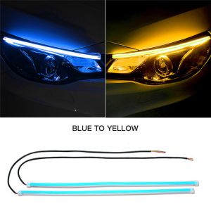 China ST01 Waterproof 12 Volt 45cm Silicone LED Car DRL Light on sale