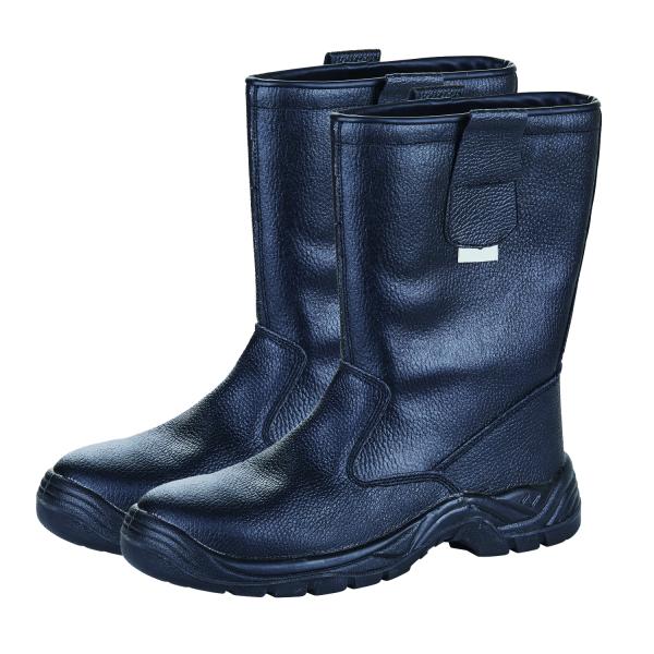 Steel Toe UF-151 Safety Boots Made of Buffalo Leather for Protection and Comfort