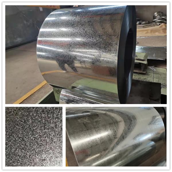 0.8mm 1mm 2mm Colored Galvanized Steel Coil G550 DX51D GI Coil Cutting Sheets Hardness Full Hard