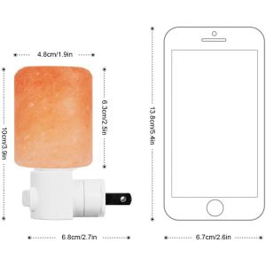 Natural Crystal Hand Carved Himalayan Salt Glow Lamp