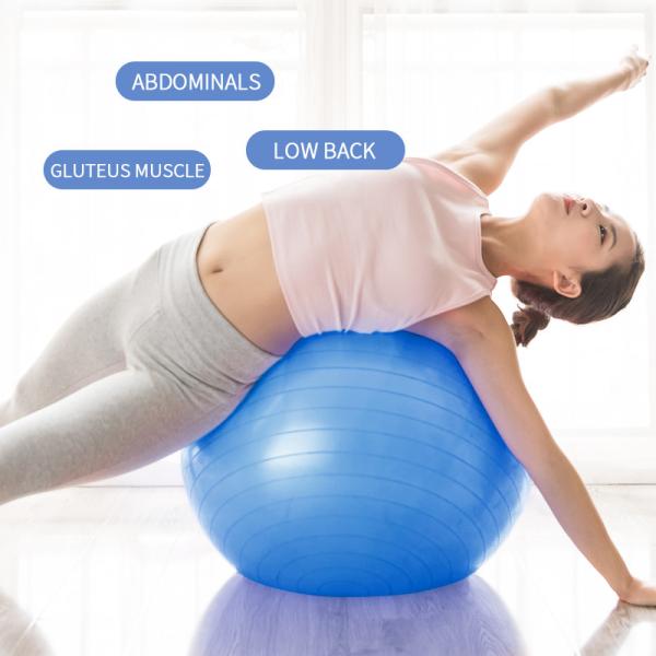 Buy ISO Multifunctional Yoga Ball For Back Pain Ultralight Inflatable at wholesale prices