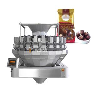 Quality 14 Head Automatic Weighing Packing Machine for Nuts 220V for sale