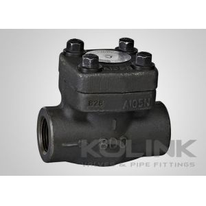Quality Forged Steel Piston Check Valve Bolted Cover NPT BSPT for sale