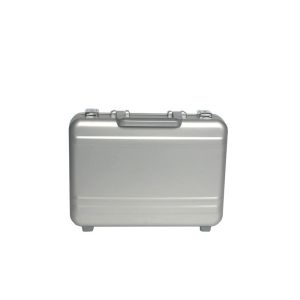 High Quality Aluminum Gun Case Carry Pistol With Foam Silver