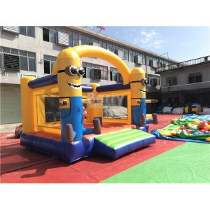 Commercial Inflatable Minions Bounce House For Clearance , Inflatable Bouncer