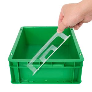 Industry Storage Solution EU Stackable Plastic Crate with Design and Customized