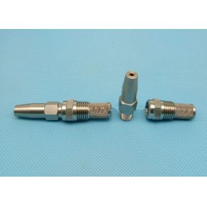 High Pressure Gem Water Needle Nozzle For Cutting Edge Liquid Column Flow