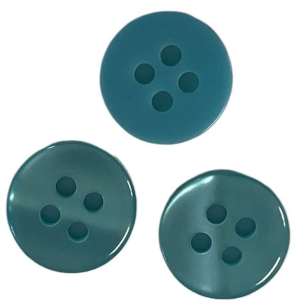 Buy 16L Shirt Buttons with chalk back green color Use On Shirt Clothing at wholesale prices