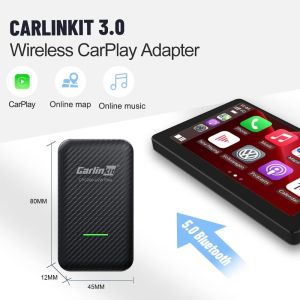 Quality Car Carplay Wired To Wireless Adapter Portable Multimedia Wireless Car Play Ai Box for sale