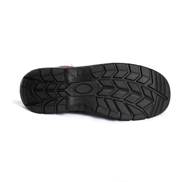 Shengjie OEM Work Anti Slip Lace-up Shoes With Pu Outsole Closure Type Genuine Leather Safety Boots