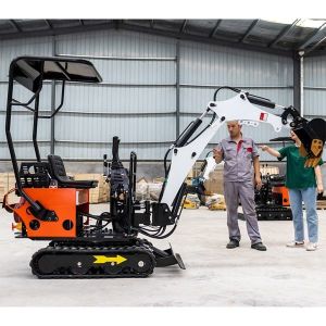 Quality Wheel Towable Hydraulic Crawler Excavator Mini Backhoe Loader for sale