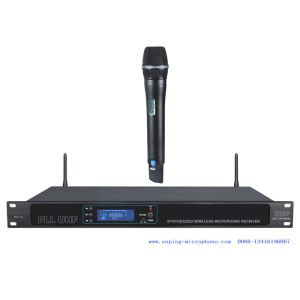 Quality 110/high quality professional infrared selectable frequency single handheld wireless microphone for sale